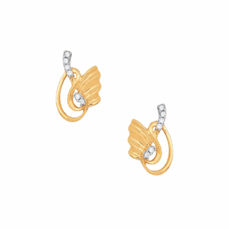 22ct Gold Fancy CZ Studs 22ct Gold Fancy CZ Studs