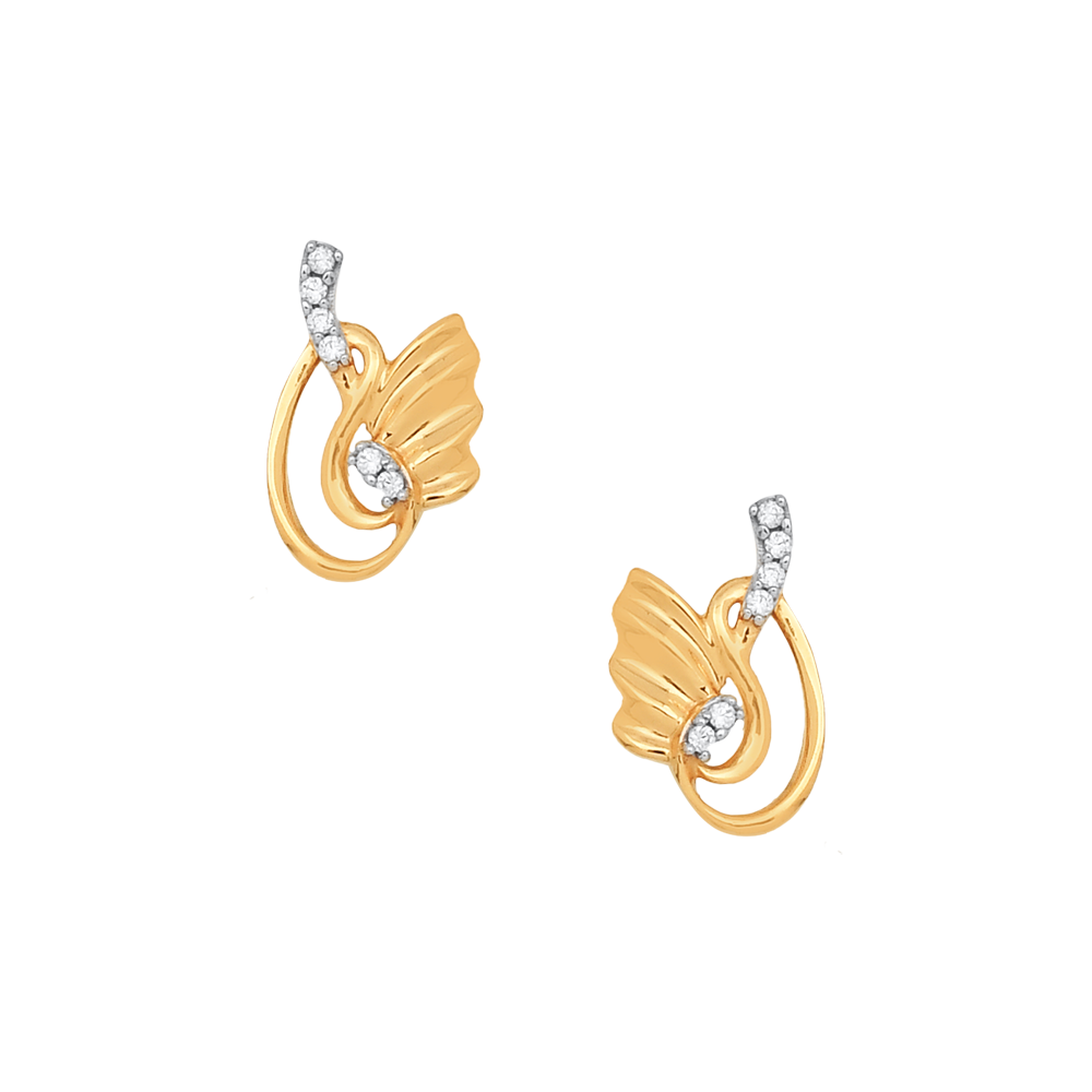 أزرار CZ ذهبية فاخرة عيار 22 قيراط أزرار CZ ذهبية فاخرة عيار 22 قيراط