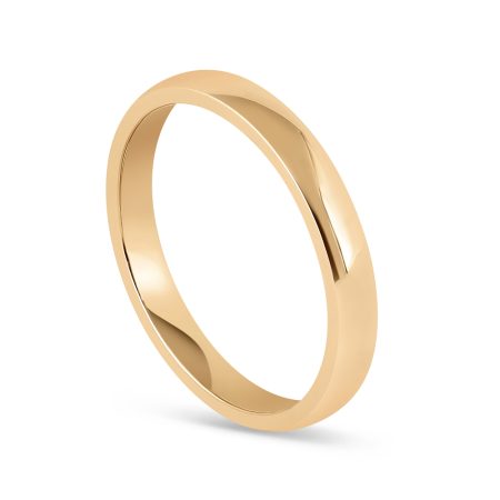 22ct Sunrise Gold Unisex Band | Size N | 2.5mm 22ct Sunrise Gold Unisex Band | Size N | 2.5mm