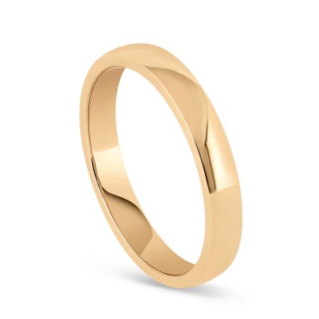 Wedding Band in 22ct Sunrise Gold | Size T | 2.5mm Wedding Band in 22ct Sunrise Gold | Size T | 2.5mm