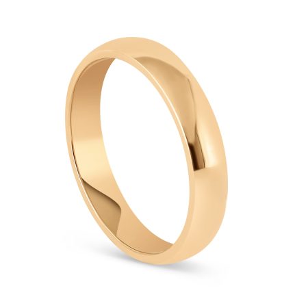 Court Shaped Band in 22ct Sunrise Gold | Size O 1/2 | 3.5mm Court Shaped Band in 22ct Sunrise Gold | Size O 1/2 | 3.5mm