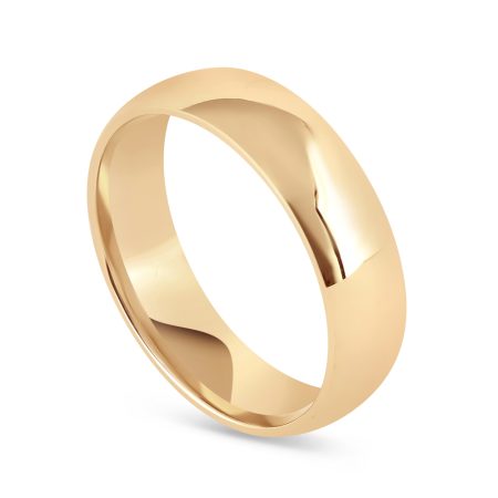 22ct Sunrise Gold Unisex Band | Size P | 5.5mm 22ct Sunrise Gold Unisex Band | Size P | 5.5mm