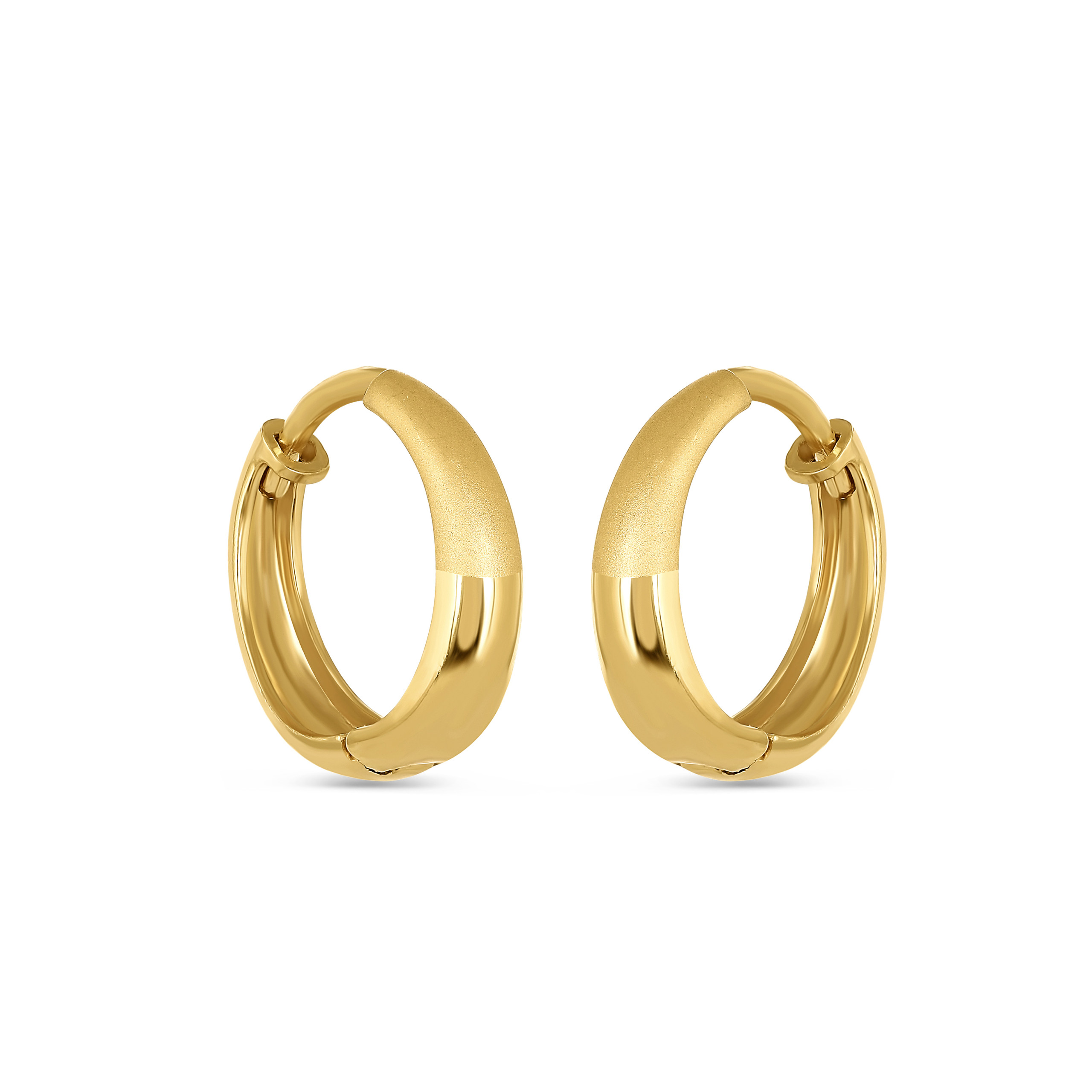 Shop 22ct Yellow Gold Hoop Earring online at Purejewels UK