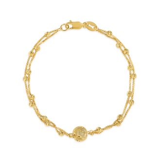 22ct Gold Fancy Bracelet for Ladies | 8 Inches 22ct Gold Fancy Bracelet for Ladies | 8 Inches