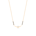 Lotus Tomurcuğu Mangalsutra | 0.40ct Lotus Tomurcuğu Mangalsutra | 0.40ct