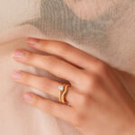 Knospe Verlobungsring 0,40ct