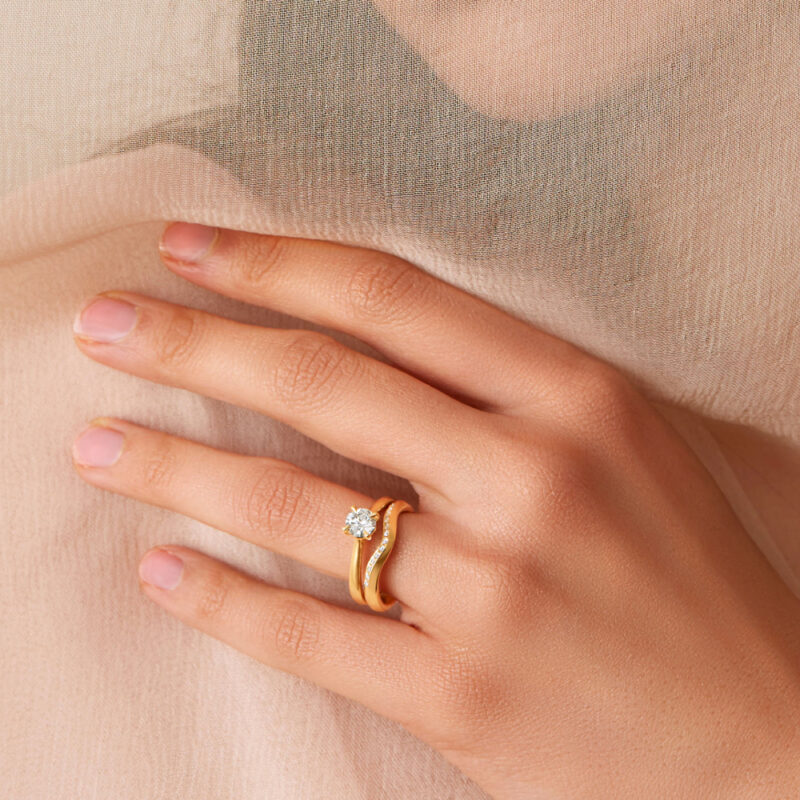 Knospe Verlobungsring 0,40ct