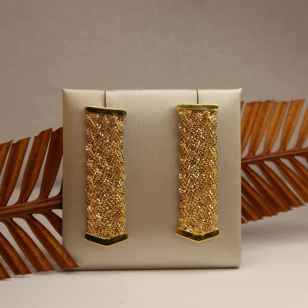22ct Yellow Gold Drop Earring