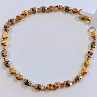 22ct Gold Bead Bracelet for Ladies | 7 Inches 22ct Gold Bead Bracelet for Ladies | 7 Inches