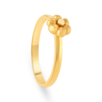 خاتم وردية من الذهب عيار 22 قيراط | مقاس L خاتم وردية من الذهب عيار 22 قيراط | مقاس L