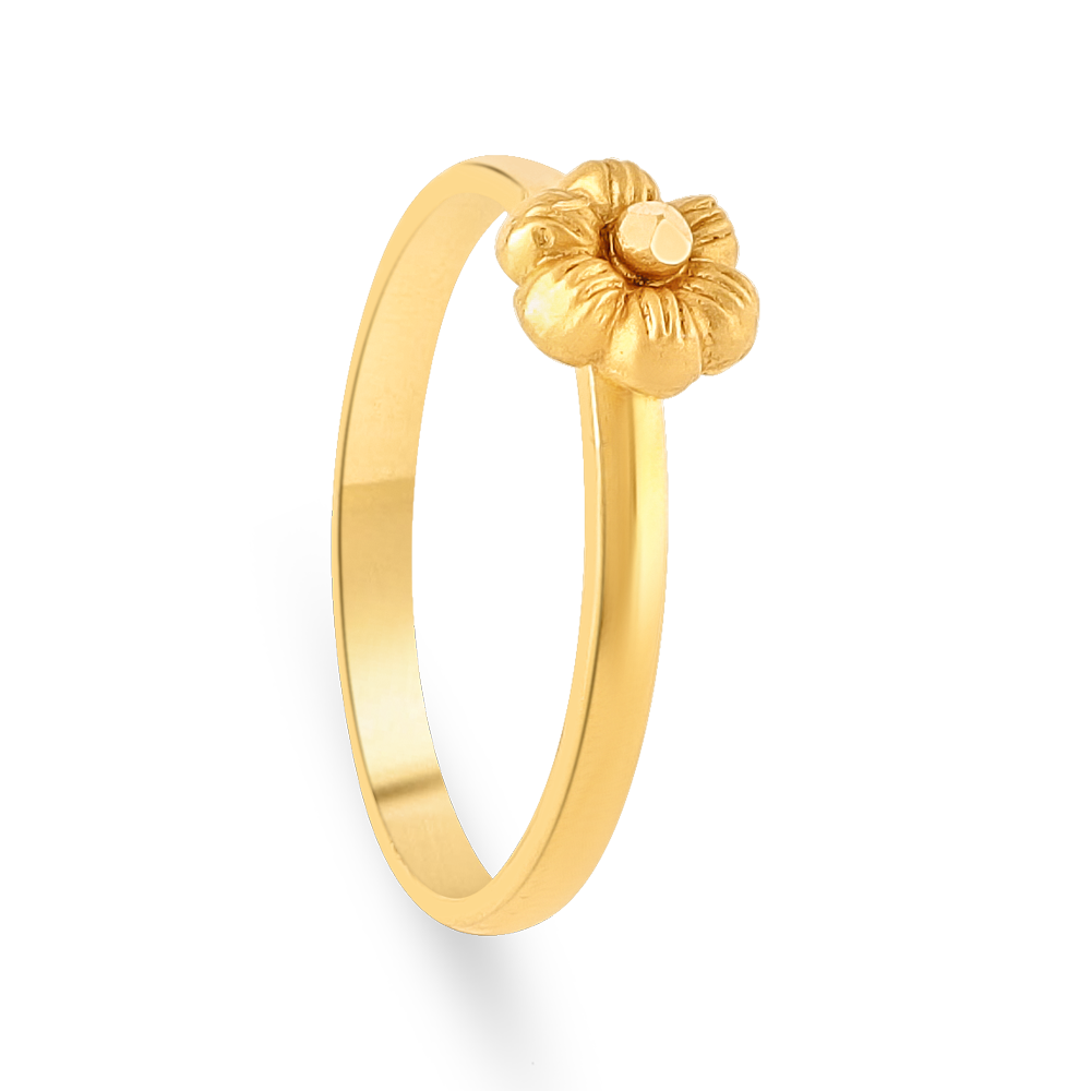 Single Rosettes Ring, 6mm