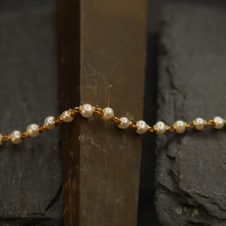 22ct Gold Pearl Bracelet | 7.5 Inches 22ct Gold Pearl Bracelet | 7.5 Inches
