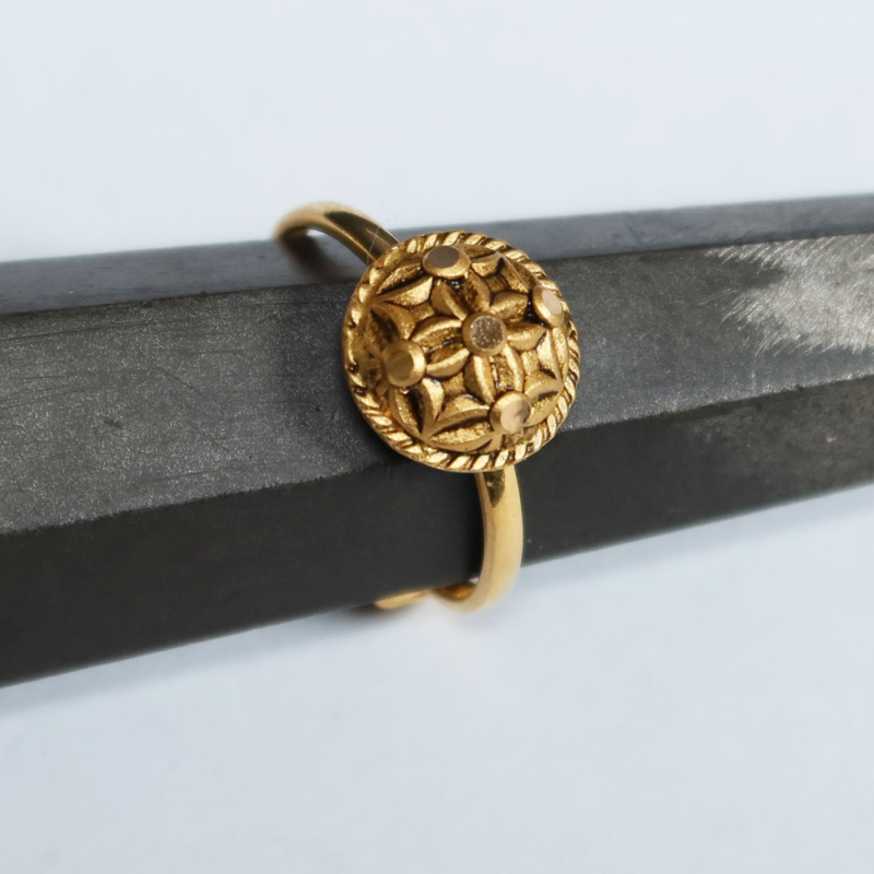 Armari 22 Ayar Altın Yuvarlak Yüzük Armari 22 Ayar Altın Yuvarlak Yüzük