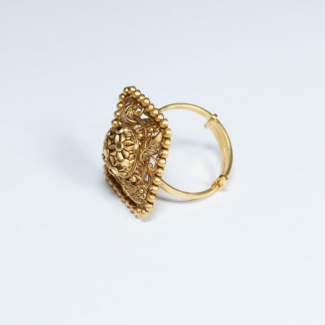 22ct Gold Cocktail Adjustable Ring 22ct Gold Cocktail Adjustable Ring