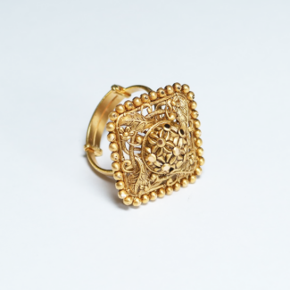 22ct Gold Cocktail Adjustable Ring 22ct Gold Cocktail Adjustable Ring