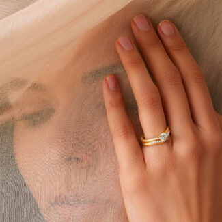 Water Wave Diamond Band Water Wave Diamond Band