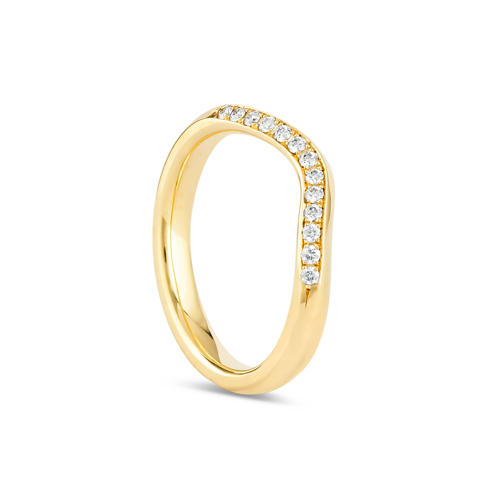 Su Dalgası Pırlanta Kordon Su Dalgası Pırlanta Kordon