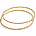 22 Carat Sunrise Gold Twisted Bangle | Daily Wear 22 Carat Sunrise Gold Twisted Bangle | Daily Wear