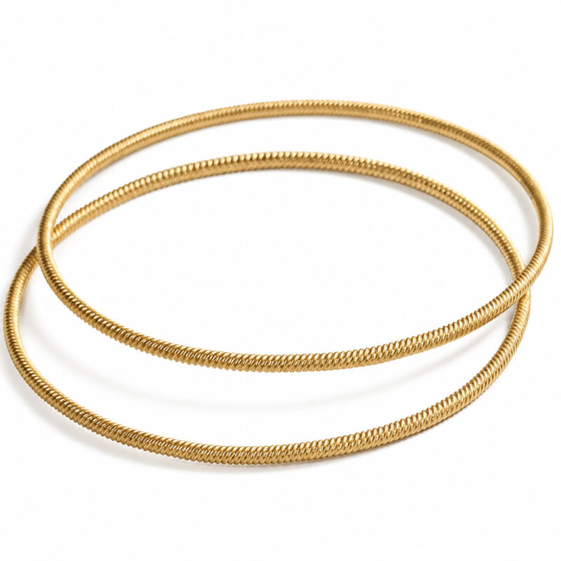 22 Carat Sunrise Gold Twisted Bangle | Daily Wear 22 Carat Sunrise Gold Twisted Bangle | Daily Wear