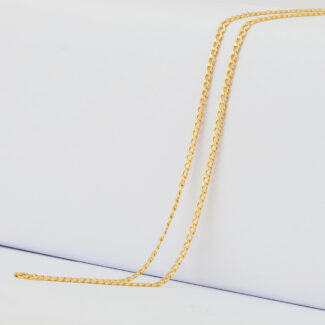 22ct Gold | Curb Chain | 16 Inches | 0.8mm Thick 22ct Gold | Curb Chain | 16 Inches | 0.8mm Thick