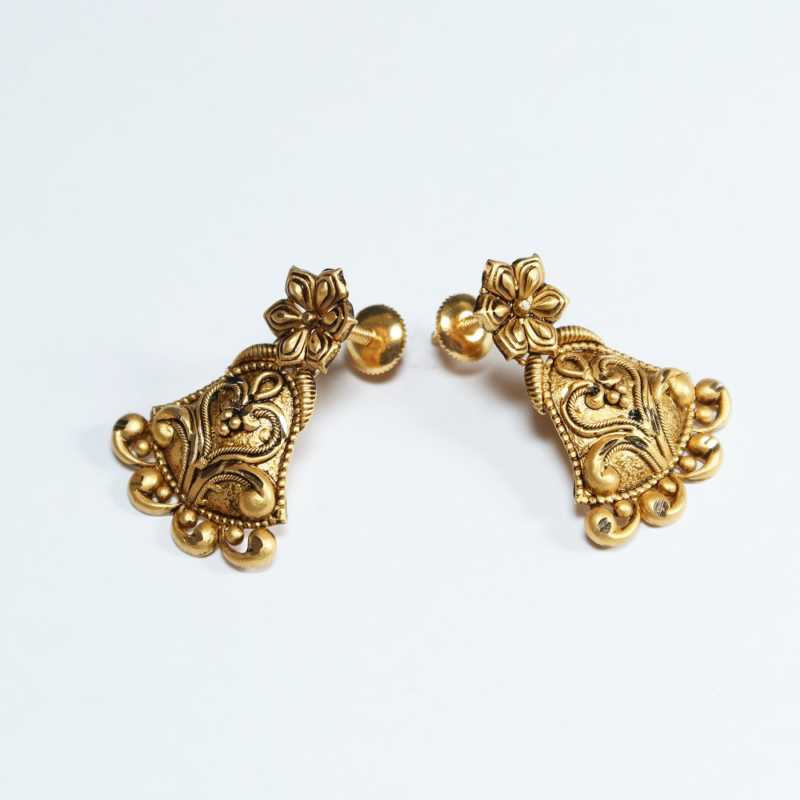 22 Ayar Altın Küpe 22 Ayar Altın Küpe