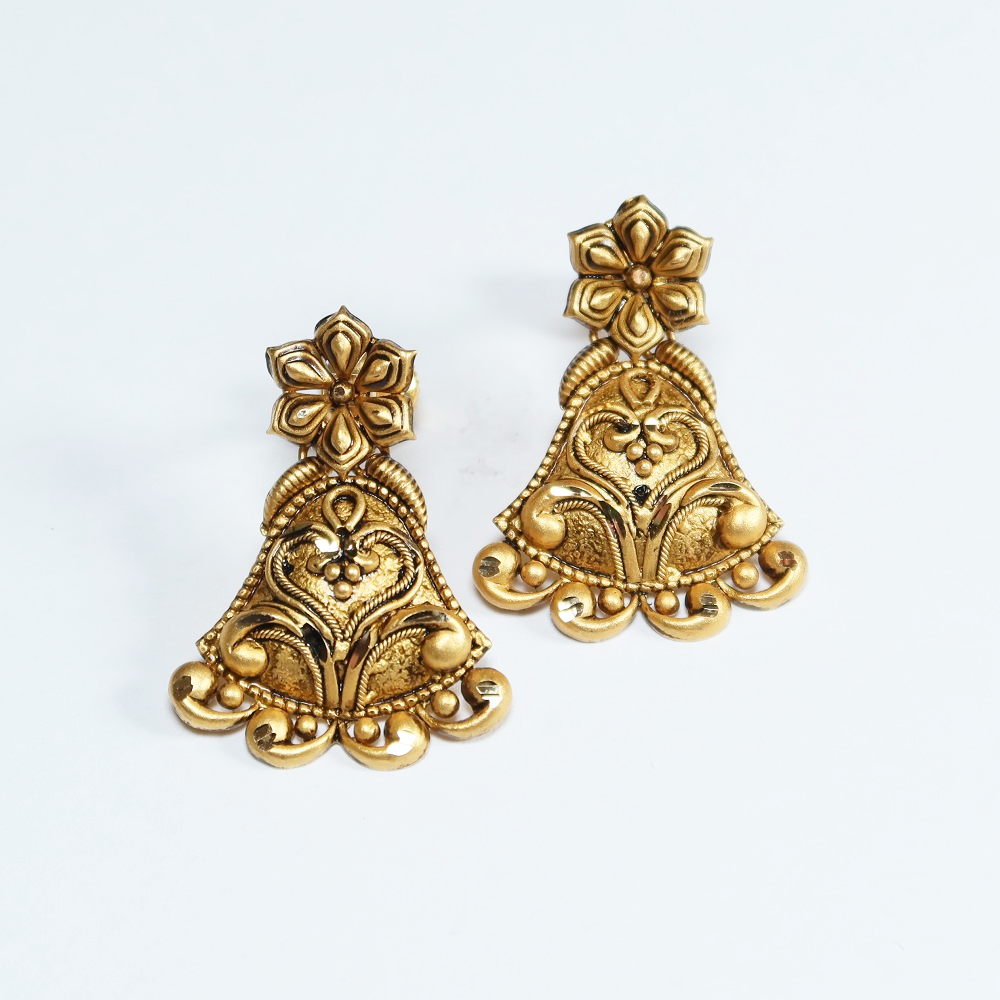 22 Ayar Altın Küpe 22 Ayar Altın Küpe