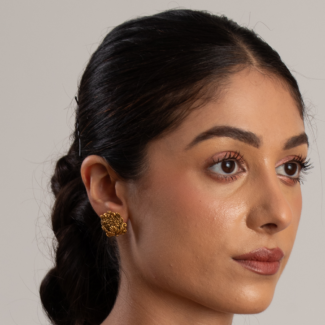 22ct Gold Antique Stud Earring 22ct Gold Antique Stud Earring