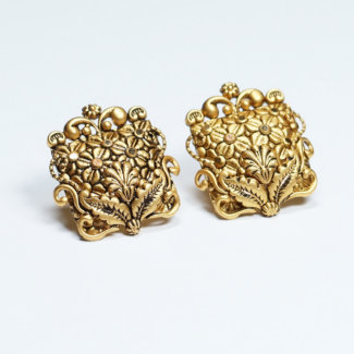 22ct Gold Antique Stud Earring 22ct Gold Antique Stud Earring