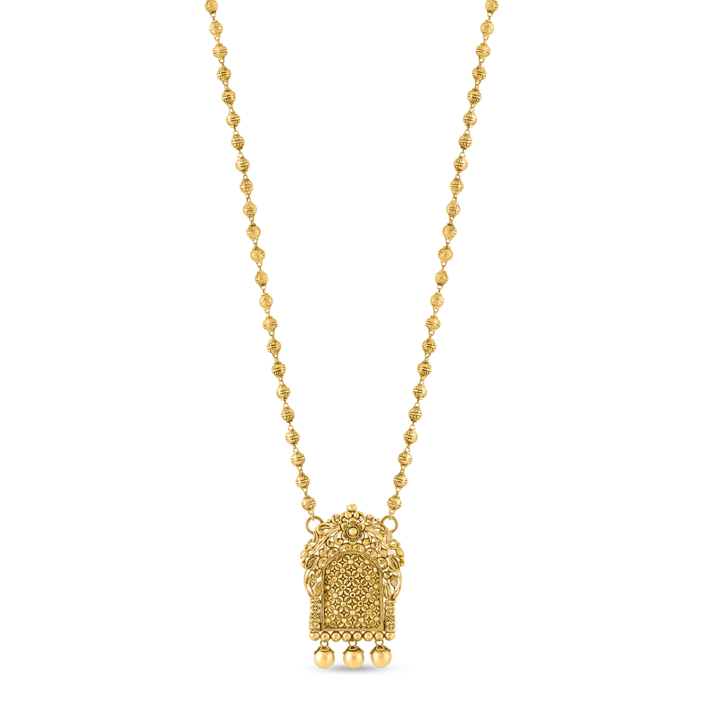 قلادة قلادة ذهبية عتيقة الطراز 22 قيراط | 20.5 بوصة قلادة قلادة ذهبية عتيقة الطراز 22 قيراط | 20.5 بوصة