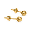 22ct Gold Antiker Ohrstecker | 5mm