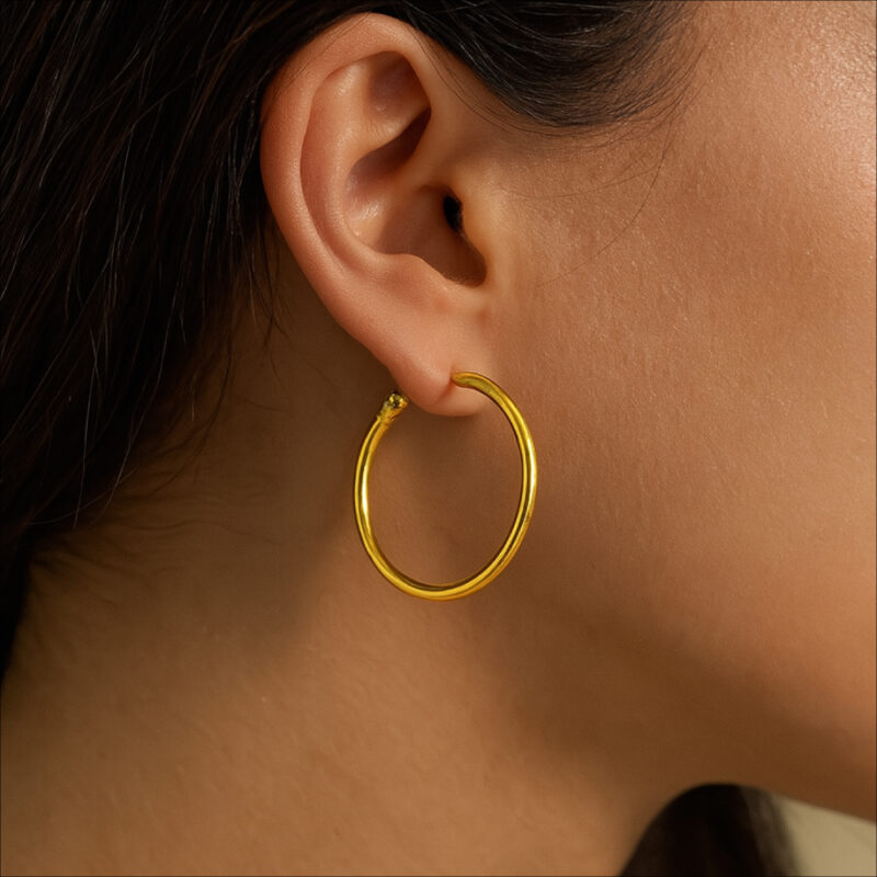 22 carat Gold Bali Earring UK 22 carat Gold Bali Earring UK