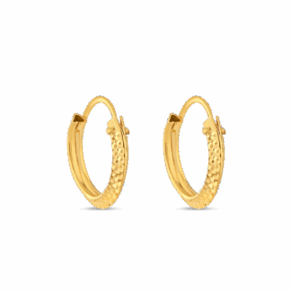 22ct Yellow Gold Hoop Earring 22ct Yellow Gold Hoop Earring