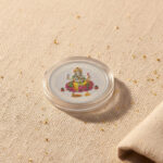 Gümüş Ganesh Coin - 10g, Canlı Renk Sürümü Gümüş Ganesh Coin - 10g, Canlı Renk Sürümü