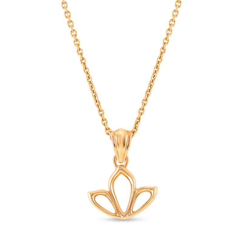 22ct Sunrise Gold Lotus-Anhänger 22ct Sunrise Gold Lotus-Anhänger
