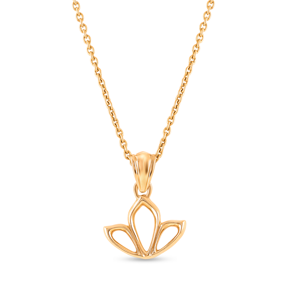 قلادة لوتس من الذهب عيار 22 قيراطاً من الذهب عيار 22 قيراطاً قلادة لوتس من الذهب عيار 22 قيراطاً من الذهب عيار 22 قيراطاً