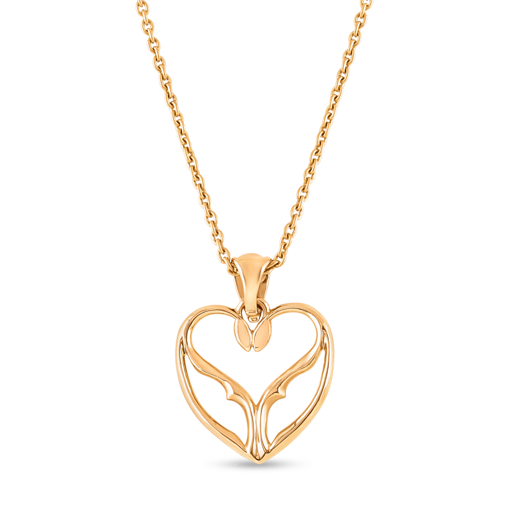 22 Ayar Altın Pırlanta Kalp Kolye 22 Ayar Altın Pırlanta Kalp Kolye