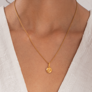 22ct Sunrise Gold Pendant | 10mm 22ct Sunrise Gold Pendant | 10mm