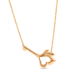 Flüt Motifli Kolyeli 22 Ayar Gündoğumu Altın Zincir Flüt Motifli Kolyeli 22 Ayar Gündoğumu Altın Zincir