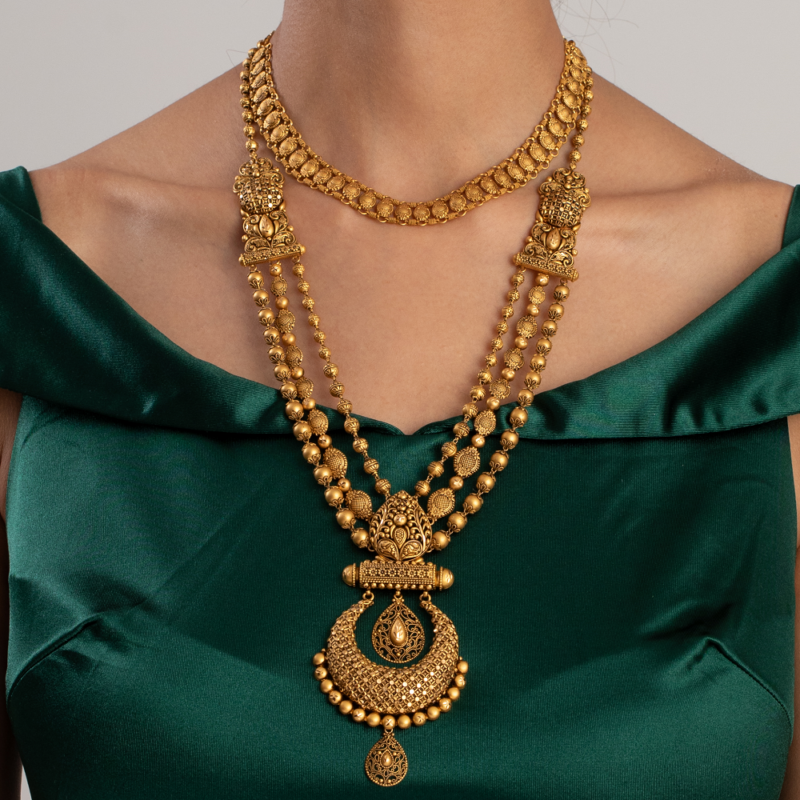 سلسال أرمري ذهب عيار 22 قيراط | طراز عتيق سلسال أرمري ذهب عيار 22 قيراط | طراز عتيق