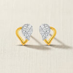 22 Ayar Altın CZ Taşlı Saplama Küpe 22 Ayar Altın CZ Taşlı Saplama Küpe