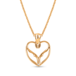 22 Ayar Altın Pırlanta Kalp Kolye 22 Ayar Altın Pırlanta Kalp Kolye