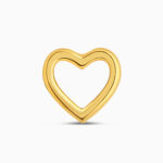 Ohrstecker mit offenem Herz