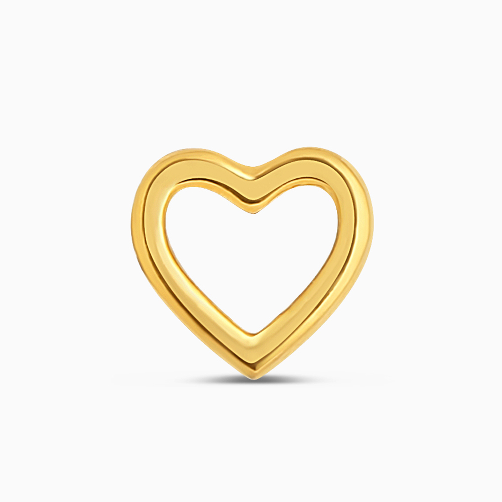 أقراط مرصعة على شكل قلب مفتوح أقراط مرصعة على شكل قلب مفتوح