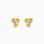 Golden Bloom Çiçek Küpe Golden Bloom Çiçek Küpe