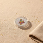 Gümüş Ganesh Coin - 20g, Canlı Renk Sürümü Gümüş Ganesh Coin - 20g, Canlı Renk Sürümü