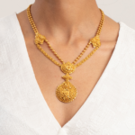 22ct Gold Bridal Do Ladda Halskette | Antike Mattierung 22ct Gold Bridal Do Ladda Halskette | Antike Mattierung