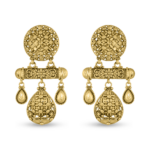 أقراط متدلية من الذهب عيار 22 قيراطاً خالدة أقراط متدلية من الذهب عيار 22 قيراطاً خالدة