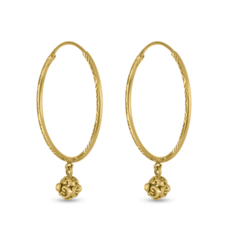 22ct Gold Armari Hoop Bali 22ct Gold Armari Hoop Bali