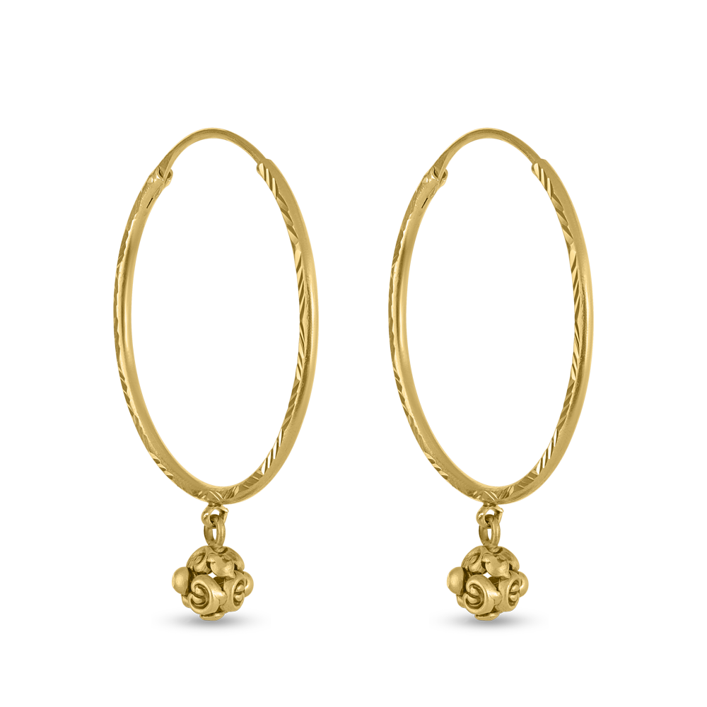 22 Ayar Altın Armari Hoop Bali 22 Ayar Altın Armari Hoop Bali