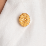 بروش ذهبي عيار 22 قيراط من الذهب عيار 22 قيراط | مجموعة الوردية بروش ذهبي عيار 22 قيراط من الذهب عيار 22 قيراط | مجموعة الوردية